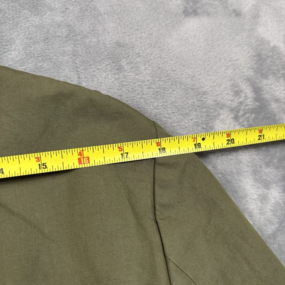 SuitSupply 44R Olive Green Cotton Linen Sport Coat Blazer Besi Italy EU54 - Picture 4 of 6
